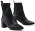 Half Boots Heel 6 Cm For Women Black
