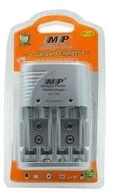 MP Rechargeable Battery Charger-AC100-240V AA/AAA 9V