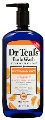 Dr. Teal's Epsom Salt Body Wash - Vitamin C and Citrus Oils, 710 ml
