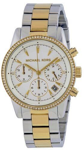 Michael Kors MK6474 Stainless Steel Watch - For Women - Dual Tone
