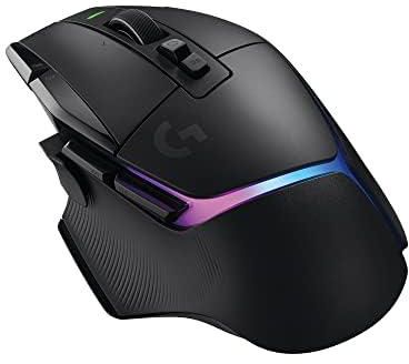 Logitech G502 X PLUS LIGHTSPEED Wireless RGB Gaming Mouse - Optical mouse with LIGHTFORCE hybrid switches, LIGHTSYNC RGB, HERO 25K gaming sensor, compatible with PC - macOS/Windows - Black