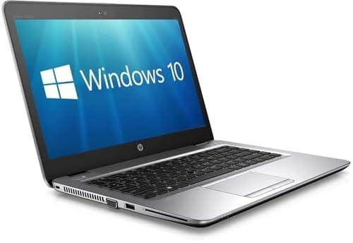 HP 14" EliteBook 840 G3 Ultrabook - Full HD (1920x1080) Core i5-6300U 8GB DDR4 256GB SSD WebCam WiFi Windows 10 Professional 64-bit Laptop PC (Renewed)