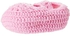 Smurfs Baby Crochet Shoes -White,Pink & Blue - 3-6 M (Pack Of 3)
