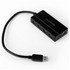 Generic H401 - Charing Port 4 Port 5Gpbs USB 3.0 Hub DC -Black
