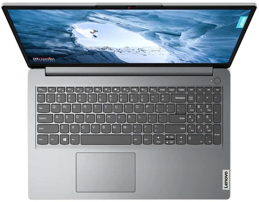 Lenovo IdeaPad 1 15IAU7 Laptop With 15.6-Inch Display Core i5-1235U Processor 8GB RAM 512GB SSD Intel Iris Xe Graphics Cloud Grey