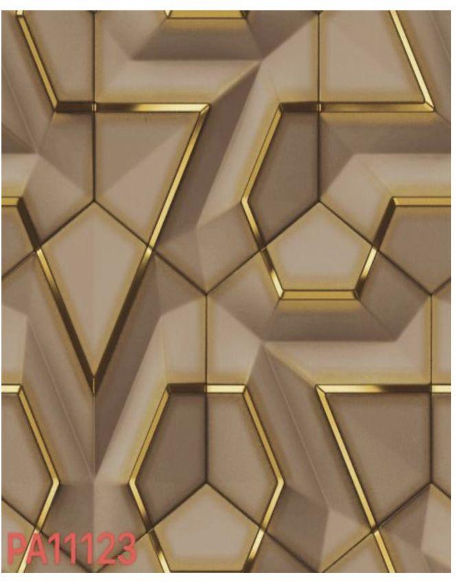 Whiterosy wallpapers 3D Luxury Gold Design Wallpaper - 5.3 SQM