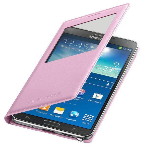 S-View Window Flip Case PU Leather Cover For Samsung Galaxy Note 3