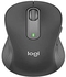 Logitech Signature M650 L Left Wireless Mouse - For Large Sized Left Hands, 2-Year Battery, Silent Clicks, Customisable Side Buttons, Bluetooth, for PC/Mac/Multi-Device/Chromebook - Grey