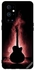 ملصق حماية لهاتف ون بلس 9 برو بتصميم انعكاس جيتار في الظلام متعدد الألوان