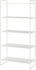 JONAXEL Shelving unit - white 80x38x160 cm