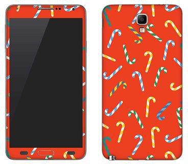 Vinyl Skin Decal Body Wrap For Samsung Galaxy Note 3 Candy Canes