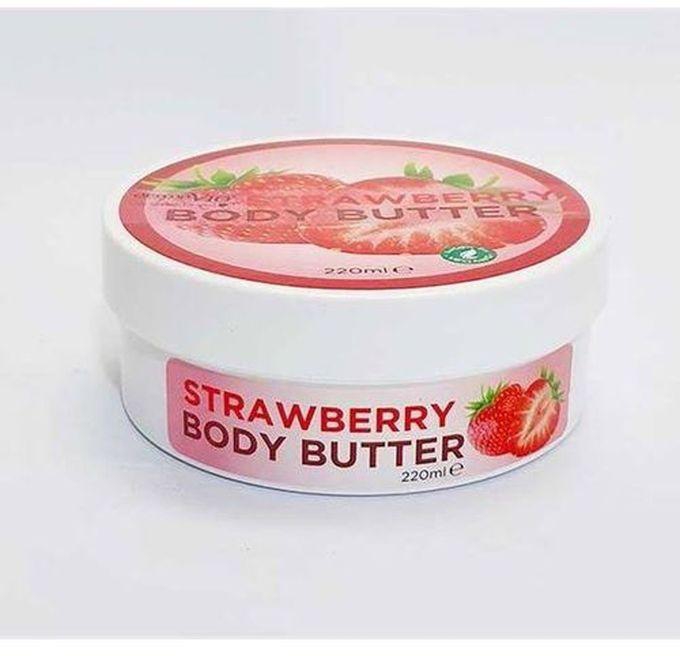 Dermav10 Strawberry Body Butter (Suitable For Vegans)220ml