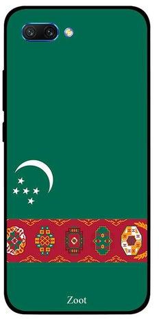 Skin Case Cover -for Huawei Honor 10 Turkmenistan Flag Turkmenistan Flag