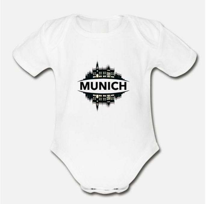 Munich Organic Short Sleeve Baby Bodysuit_2