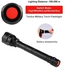 Kokobuy Waterproof Compact Portable LED 150LM-250LM Tactics Military Torch Flashlight