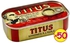 Titus Sardines In Vegetable Oil -125g×50 (1 Carton)