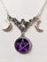 Vintage Pentagram Pendant Necklace
