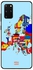 Skin Case Cover -for Samsung Galaxy S20 Plus Colorful Europe Map Colorful Europe Map