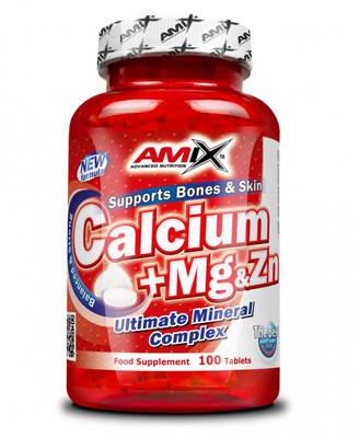 AMIX Vitamins Health & Herbs Calcium +Mag+Zink 100TAB
