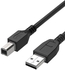 Type A To Type B USB Cable 3meter Black