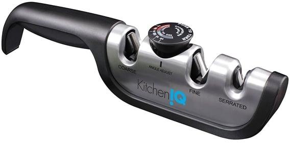 KitchenIQ Adjustable Manual Knife Sharpener