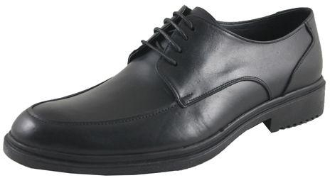 Shoebox Leather Classic Shoes -Black