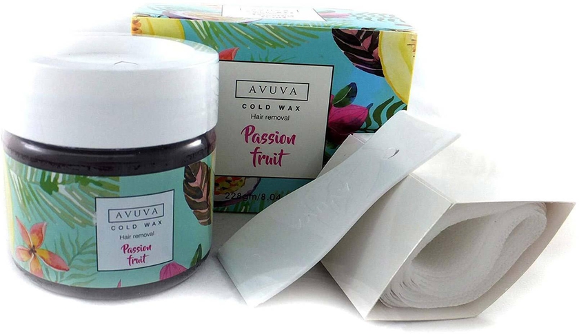 Avuva Passion Fruit Cold Wax Hair Removal - 228 gram