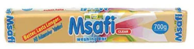 MSAFI LAUNDRY BAR SOAP CLEAR 700G