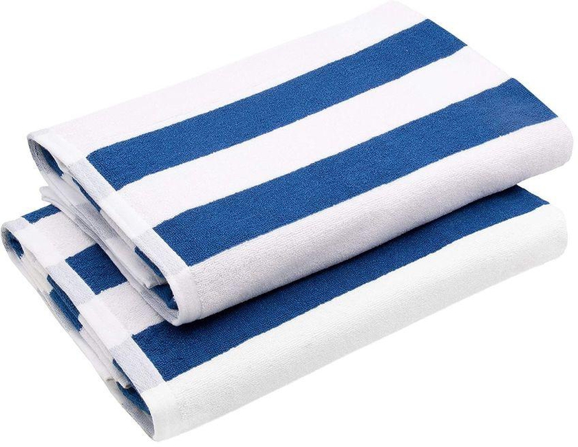 Signoola Blue Bath Towel 100% Cotton , 50 X 100cm