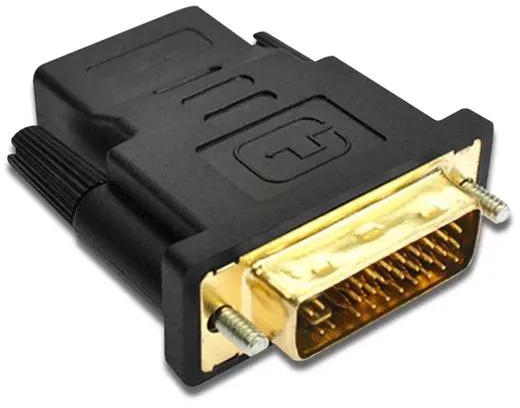 DVI (24+5) Male To HDMI Female Adapter