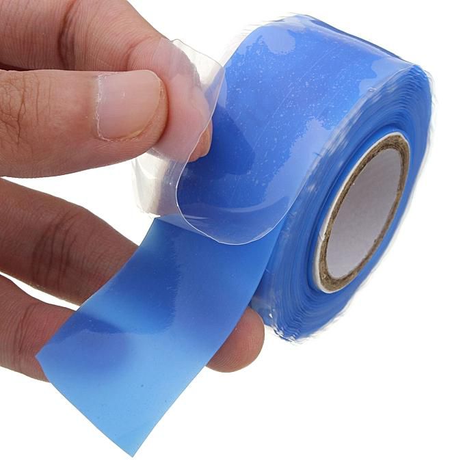 25mm Wide Blue Self Fusing Silicone Tape Emergency Rescue Repair 