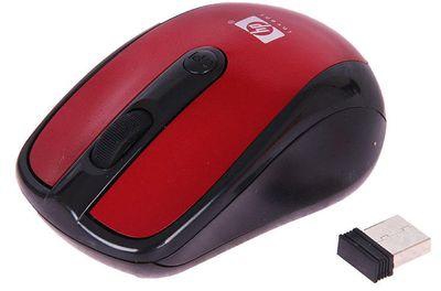 Hp 2.4 GHz Wireless Optical Mouse - Red