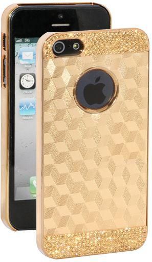 Apple iphone 5, 5S Luxurious 3D Diamond Crystal Back Cover Hard Case - MG183