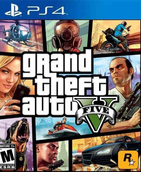 Grand Theft Auto V Five ( GTA 5) Play Station 4 | PS4 Videos Games