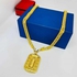 SHINA CHAIN WITH PENDANT-GOLD