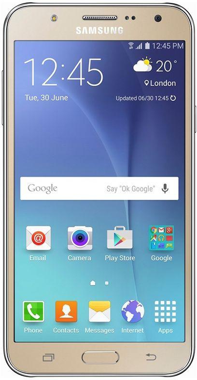 Samsung Galaxy J7 - 5.5" - Dual SIM Mobile Phone - Gold