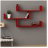 Modern Home R_101 - Modern Decor Shelf - Red