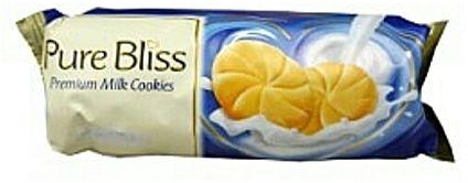 Pure Bliss Premium Milk Cookies/Biscuit - 45g X 36