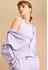 Defacto Woman Purple Slim Fit Knitted Crop Top