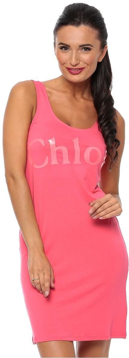 Chloe Mare Donna Dress for Women - L, Coral Pink