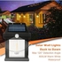 Outdoor Solar Wall Light, Outdoor Wall Light, Deck Fence Lighting, Outdoor Security Light for Garden Patio Yard 888 (PACK OF 7)