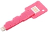 Baseus Keys Portable mini Lightning 8pin USB Cable Pink for iPhone & iPad