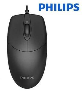 Philips Wired Mouse Black