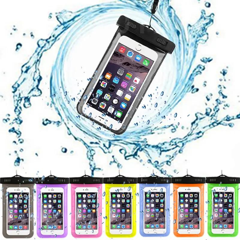 Outdoor Sport Waterproof Bag Phone Case Underwater Dry Bag Waterproof Cover Shell  for Phone