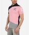 Voiki Team Stitched Polo Shirt - Pink & Navy Blue