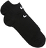 Nike NKSX2554-001 3 Pack Sport Socks for Men, Black/White/Grey
