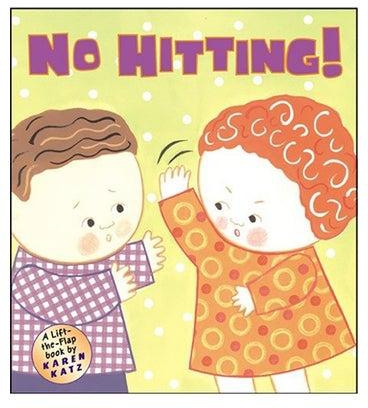 No Hitting!: A Lift-The-Flap Book Hardcover الإنجليزية by Karen Katz