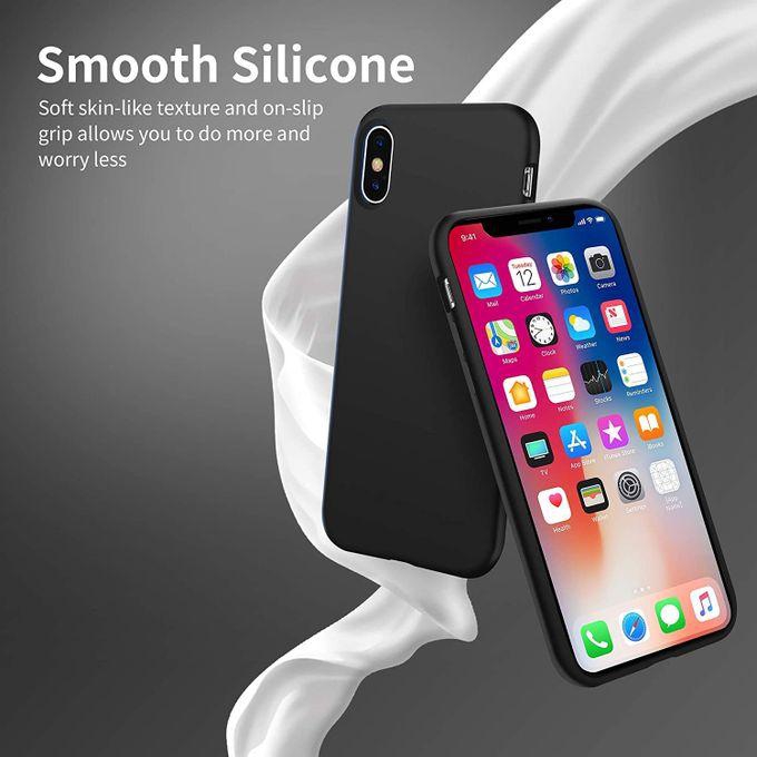 Silicone Back Cover For Iphone X