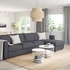 VIMLE 4-seat sofa with chaise longue, Gunnared medium grey - IKEA