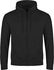Adults Unisex Men&rsquo;s Ladies Full Zip Hoodies Fleece Sweatshirt Hooded Full Zip Plain Top (BLACK, XS)